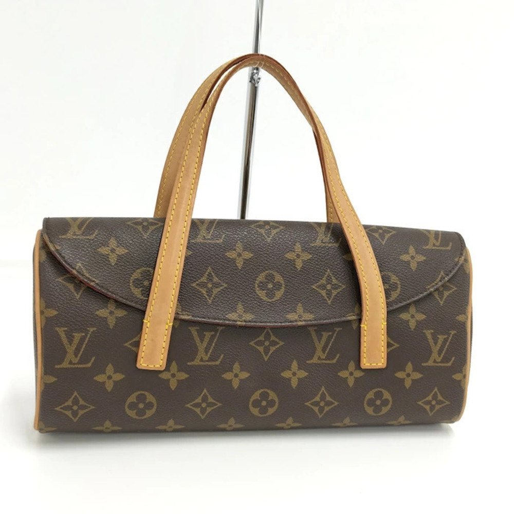 Louis Vuitton Sonatine Handbag Monogram Brown